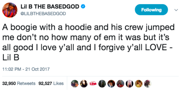 The Top 10 Lil B Tweets Ranked